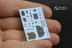 Quinta Studio QD48133 Spitfire Mk.I 3D-Printed &amp;amp; coloured Interior on decal paper (Eduard) 1/48 – imagen 9