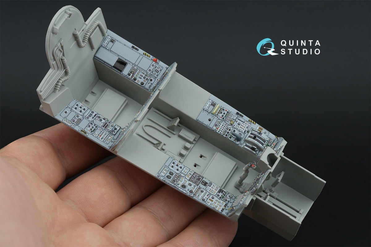 Quinta Studio QDS+32232 Tornado ECR Italian 3D-Printed &amp;amp; coloured Interior on decal paper (Italeri) (Small version) (with 3D-printed resin parts) 1/32 – imagen 10