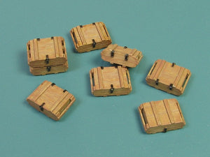 Eureka XXL E-035 Modern Russian Ammo Crates Type I for 7,62mm Ammo (for AK-47 Kalashnikov) 1/35 – immagine 2