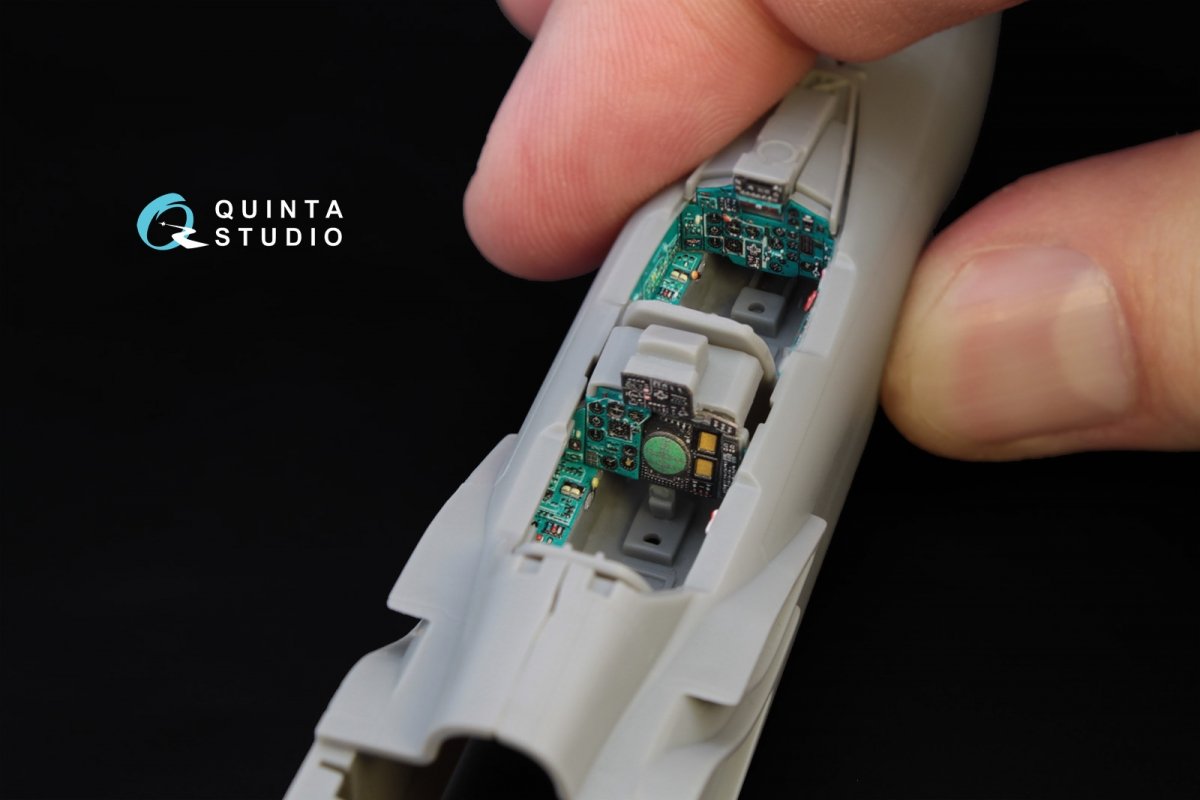 Quinta Studio QD72015 MiG-31DZ 3D-Printed &amp;amp; coloured Interior on decal paper (for Trumpeter kit) 1/72 – zdjęcie 6