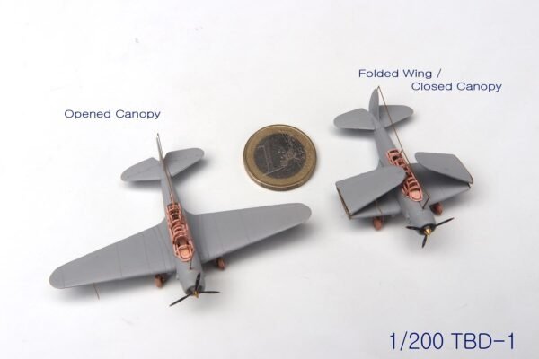 Ensemble d&amp;#39;avions de pont USS Enterprise de la Seconde Guerre mondiale MK1 Design MS-20018 pour CV-6 Enterprise à l&amp;#39;échelle 1/200 – image 15