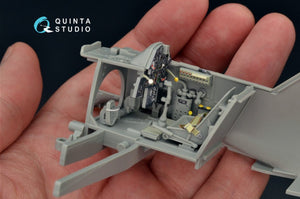 Quinta Studio QD32052 Bf 109E-3 3D-Printed &amp;amp; coloured Interior on decal paper (for Cyber-hobby/Dragon kit) 1/32 – Bild 6