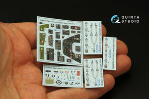 Quinta Studio QD48377 TBM-3 Avenger 3D-Printed &amp;amp; coloured Interior on decal paper (Hobby Boss) 1/48 – immagine 7