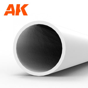 AK Interactive AK6545 HOLLOW TUBE 5.00 DIAMETER X 350MM – STYRENE HOLLOW TUBE – (4 UNITS) – zdjęcie 2