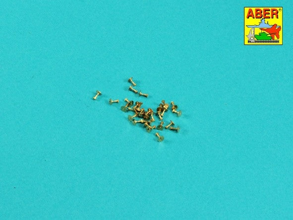 Aber 16113 Turned Hexagonal bolts (1,34x1,60mm) x 30 pcs – immagine 3