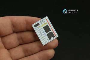 Quinta Studio QD48323 A-10C 3D-Printed &amp;amp; coloured Interior on decal paper (Academy) 1/48 – Bild 6