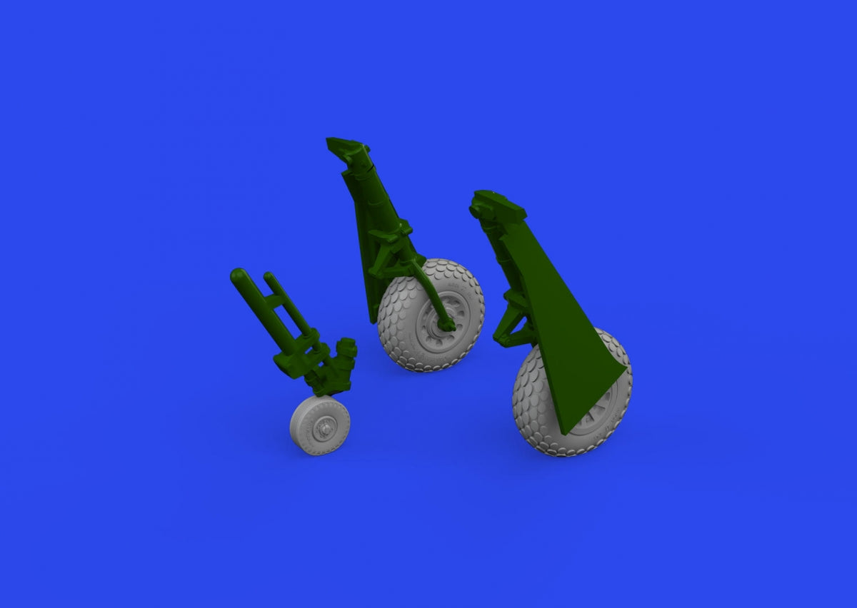 Eduard 672367 P-51D wheels oval tread EDUARD 1/72 – imagen 2