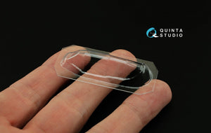 Quinta Studio QC48066 La-5FN vacuformed clear canopy, 1 pcs, (for Zvezda kit) 1/48 – Bild 2