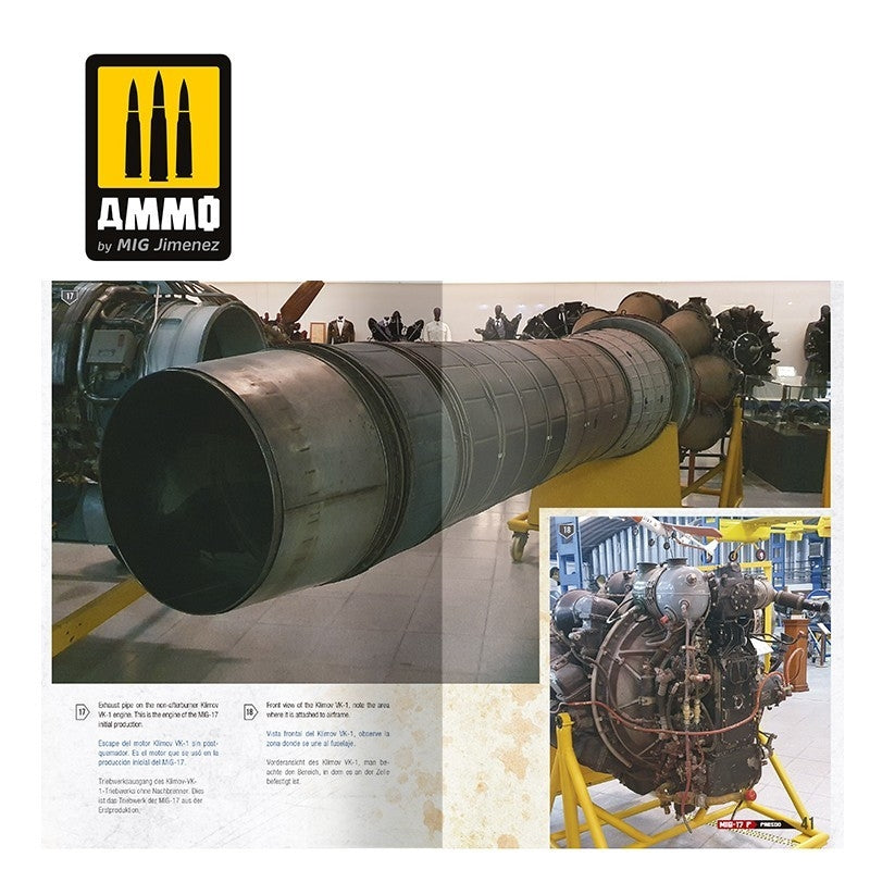 AMMO of Mig Jimenez 6084 MIG-17F / LIM-5 / SHENYANG J-5 - VISUAL MODELERS GUIDE (Multilingual - English, Spanish, German) – image 3