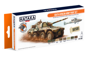 Hataka HTK-CS92 South African Army paint set (8x17ml)