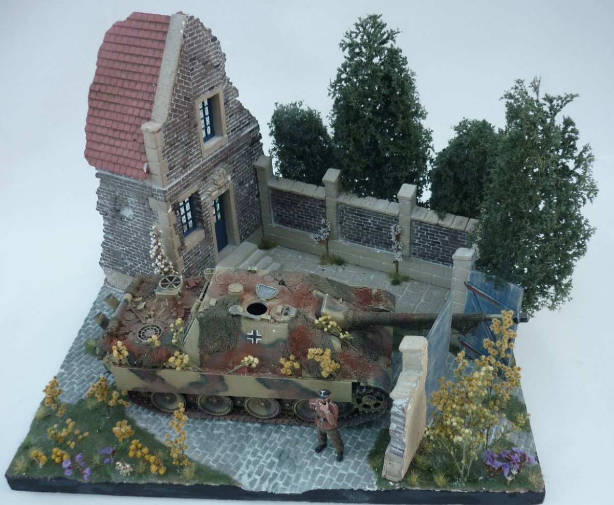 RT-Diorama 35214 Diorama-Base:&amp;quot;Backyard&amp;quot; 1/35 – zdjęcie 12