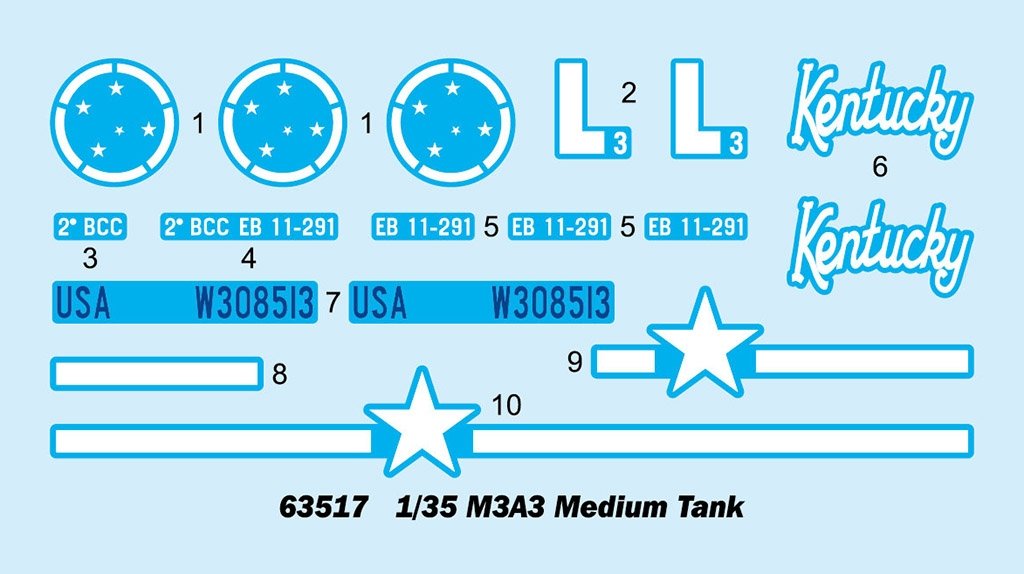 I Love Kit 63517 M3A3 Medium Tank 1/35 – immagine 4