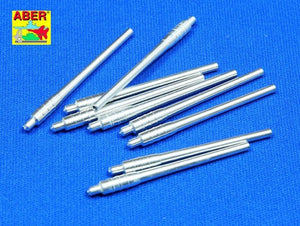 Aber 350L-09 Ensemble de 9 canons de 460 mm pour les navires japonais Yamato et Musashi (1/350) – image 3