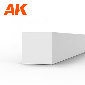 AK Interactive AK6533 STRIPS 3.00 X 3.00 X 350MM – STYRENE STRIP – (6 UNITS) – zdjęcie 2