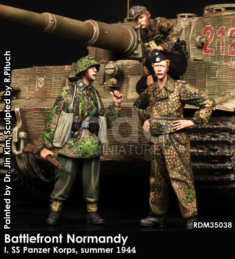 RADO Miniatures RDM35038 I. SS Panzer Korps, été 1944 1/35