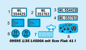 Trumpeter 09595 L4500A with 5cm Flak 41 I 1/35 – image 3