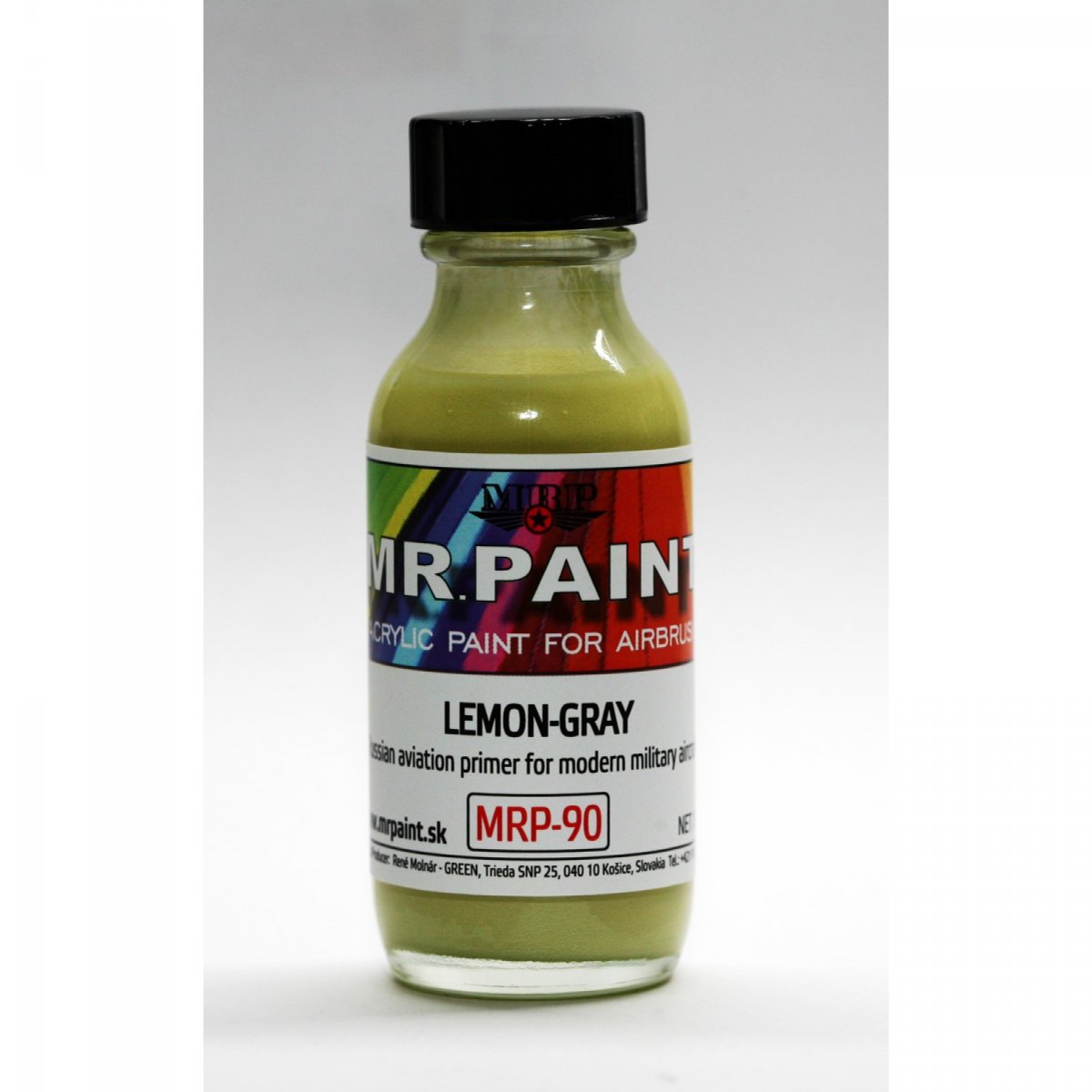 MR. Paint MRP-090 LEMON-GRAY Russian aircraft primer 30ml – zdjęcie 2