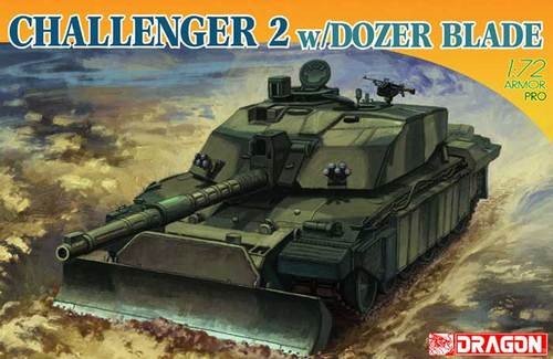 Dragon 7285 Challenger avec lame de bulldozer (1/72)