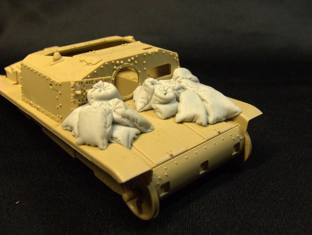 Panzer Art RE35-084 Sand armor for SPG “Semovente” (Tamiya Kit) 1/35 – Bild 3