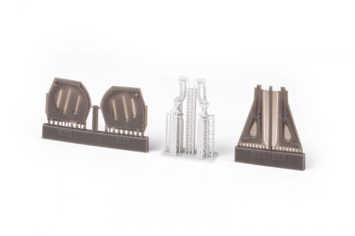 Eduard 6481161 P-51D undercarriage legs PRINT for EDUARD 1/48