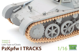 T-Rex Studio TR86003-1 PzKpfw I Tracks Late Type w/Cleats for Ausf.A only 1/16 – zdjęcie 2