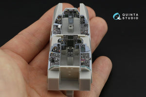 Quinta Studio QD48180 F-14D 3D-Printed &amp;amp; coloured Interior on decal paper (Hasegawa) 1/48 – immagine 5
