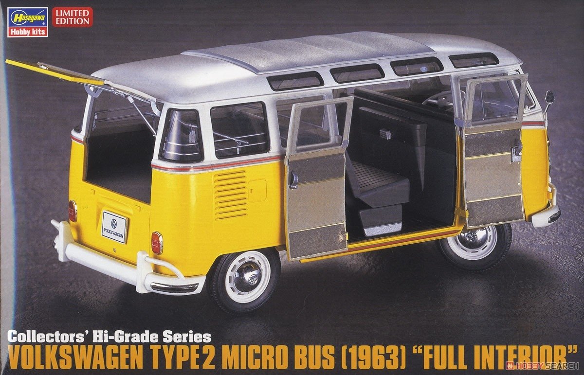 Hasegawa CH48-51048 Volkswagen Type2 Micro Bus (1963) &amp;quot;Full Interior&amp;quot; 1/24