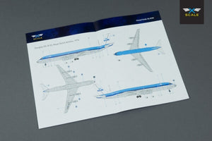 Maquette X-Scale 144004 Avion de ligne DC-8-53 KLM 1/144  – image 4