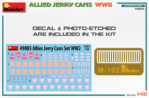 MiniArt 49003 ALLIED JERRY CANS WW2 1/48 – image 3