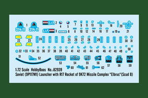 Hobby Boss 82939 Former Soviet Scud-B ballistic missile 1/72 – zdjęcie 3