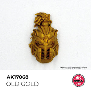 AK Interactive AK17068 OLD GOLD – QUICK GEN COLOR 18ml