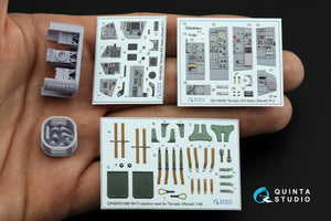 Quinta Studio QD+48262 Tornado IDS Italian 3D-Printed &amp;amp; coloured Interior on decal paper (Revell) (with 3D-printed resin parts) 1/48 – Bild 5
