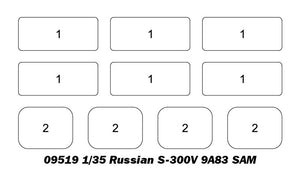 Trumpeter 09518 Russian S-300V 9A82 SAM 1/35 – imagen 3