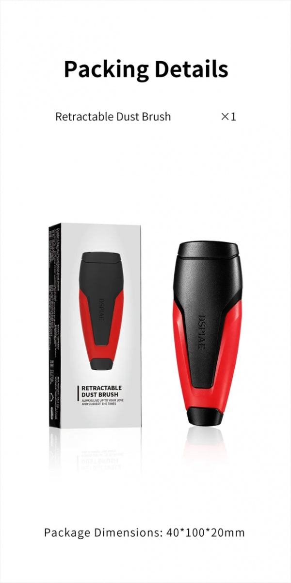 DSPIAE PT-RDB Retractable Dust Brush / Wysuwana szczoteczka do kurzu – immagine 2