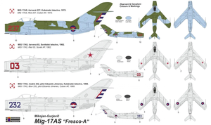 Kovozavody Prostejov KPM4825 MiG-17AS „Fresco-A“ 1/48 – zdjęcie 2