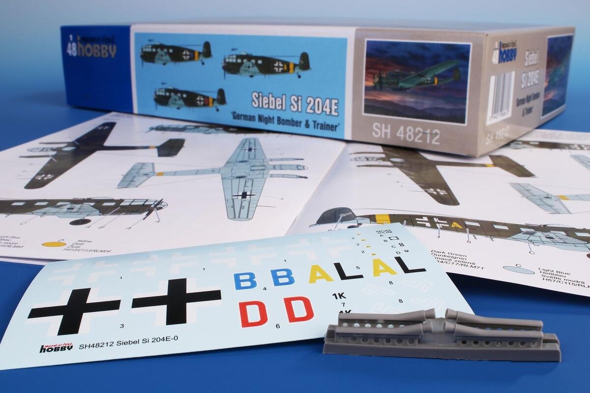 Special Hobby 48212 Siebel Si 204E ‘German Night Bomber &amp;amp; Trainer’ 1/48 – immagine 2
