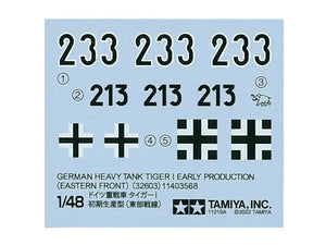 Tamiya 32603 German Heavy Tank Tiger I Early Production (Eastern Front) 1/48 – Bild 9