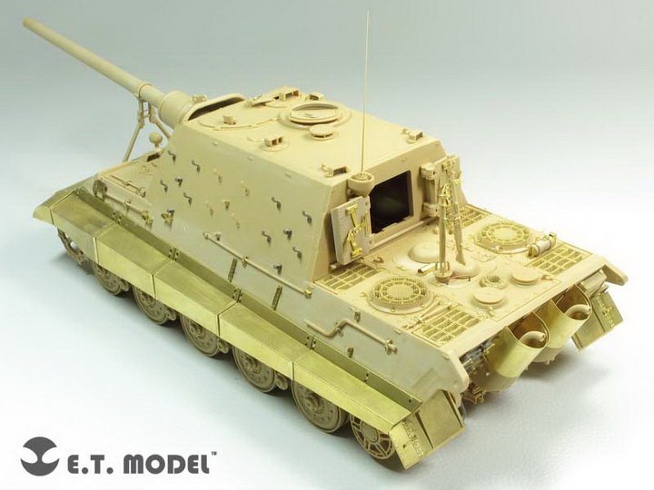 E.T. Model EA35-094 WWII German Panzerjager &amp;quot;Jagdtiger&amp;quot; Fender &amp;amp; Side Skirts 1/35 – imagen 4