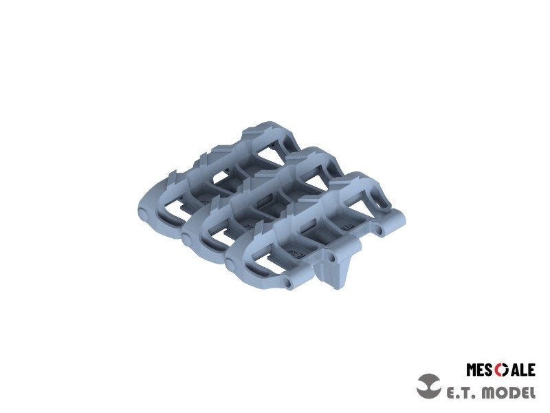 E.T. Model P35-011 WWII German Pz.Kpfw.III/IV Late Version (Type 6B) Workable Track (3D Printed) 1/35 – immagine 2