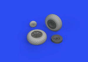 Eduard 632160 P-40E wheels TRUMPETER 1/32 – imagen 3