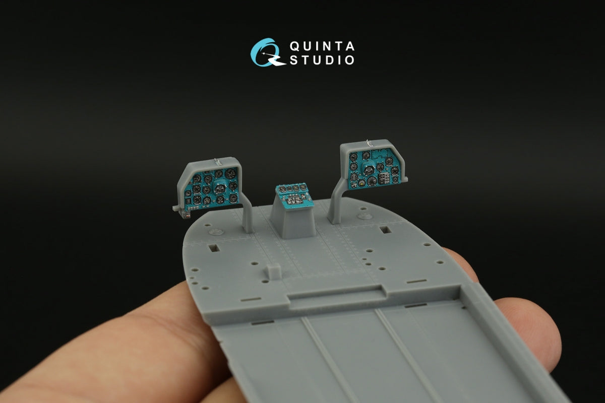 Quinta Studio QD48382 Mi-8MT 3D-Printed &amp;amp; coloured Interior on decal paper (Trumpeter) 1/48 – immagine 9