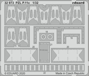 Eduard 32973 PZL P.11c 1/32 IBG – immagine 2
