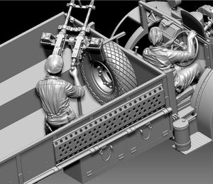 Thunder Model 35311 LRDG F30 Patrol Truck With Offset Rear Bed, Limited Bonus Edition 1/35 – immagine 7