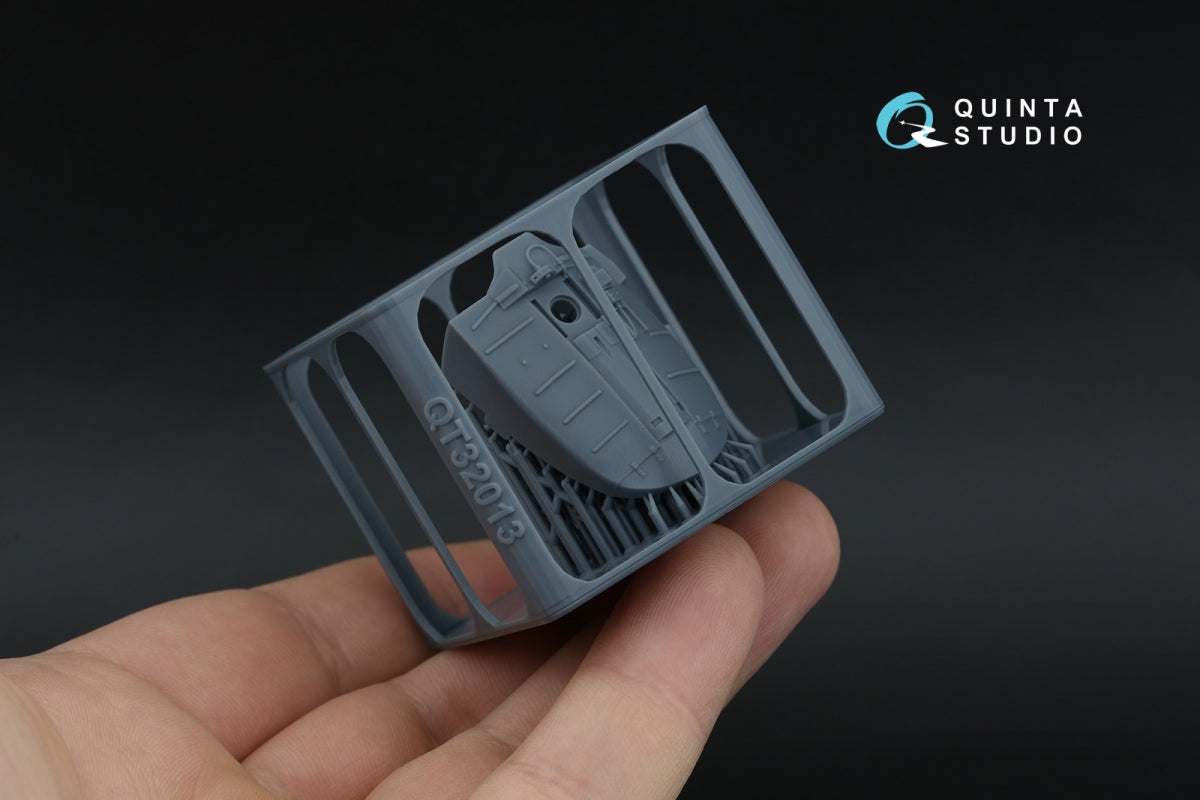 Quinta Studio QDS+32252 F-15C PAD-upgraded 3D-Printed &amp;amp; coloured Interior on decal paper (Tamiya) (Small version) (with 3D-printed resin parts) 1/32 – immagine 10