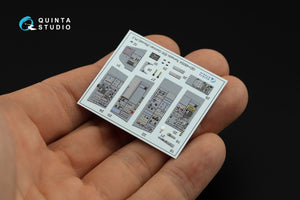 Quinta Studio QD+48054 Tornado IDS German 3D-Printed &amp;amp; coloured Interior on decal paper (Revell) (with 3D-printed resin parts) 1/48 – immagine 9