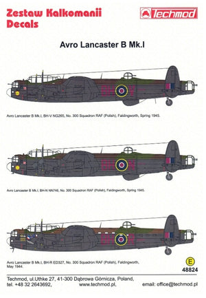 Techmod 48824 Avro Lancaster B Mk I 1/48 – immagine 2