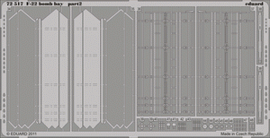 Eduard 72517 F-22 bomb bay 1/72 FUJIMI – Bild 2