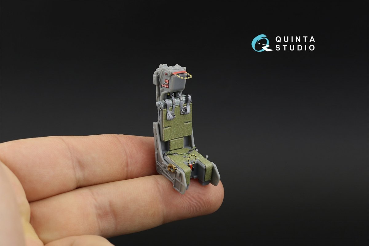 Quinta Studio QD32107 A-6E TRAM Intruder 3D-Printed &amp;amp; coloured Interior on decal paper (Trumpeter) 1/32 – immagine 3