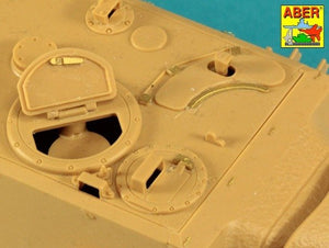 Aber 48052 Niemiecki niszczyciel czołgów Jagdtiger - Sd.Kfz. 186 / Panzerjäger Jagdtiger Sd.Kfz.186 - GERMAN TANK DESTROYER 1/48 – immagine 12