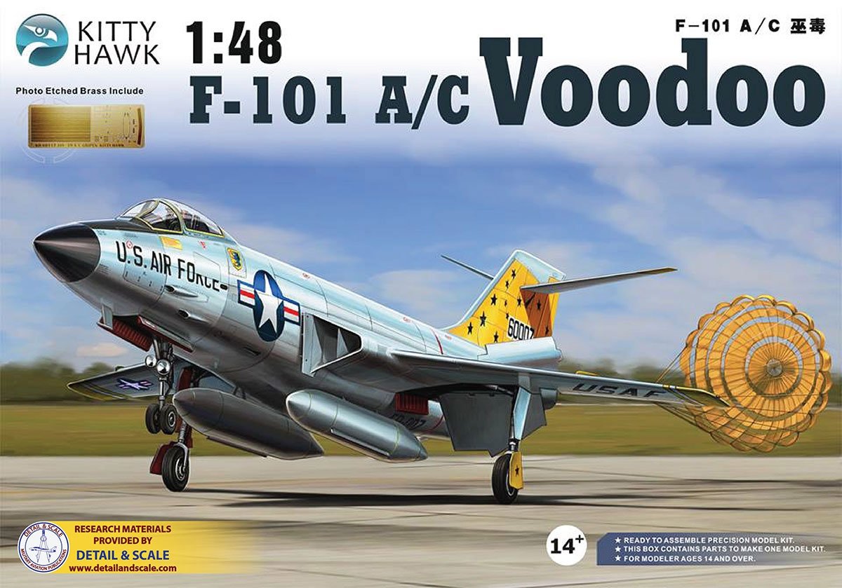 Kitty Hawk 80115 F-101 A/C Voodoo 1/48
